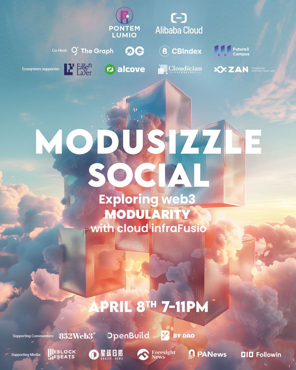 ModuSizzle Social将于4月8日举办