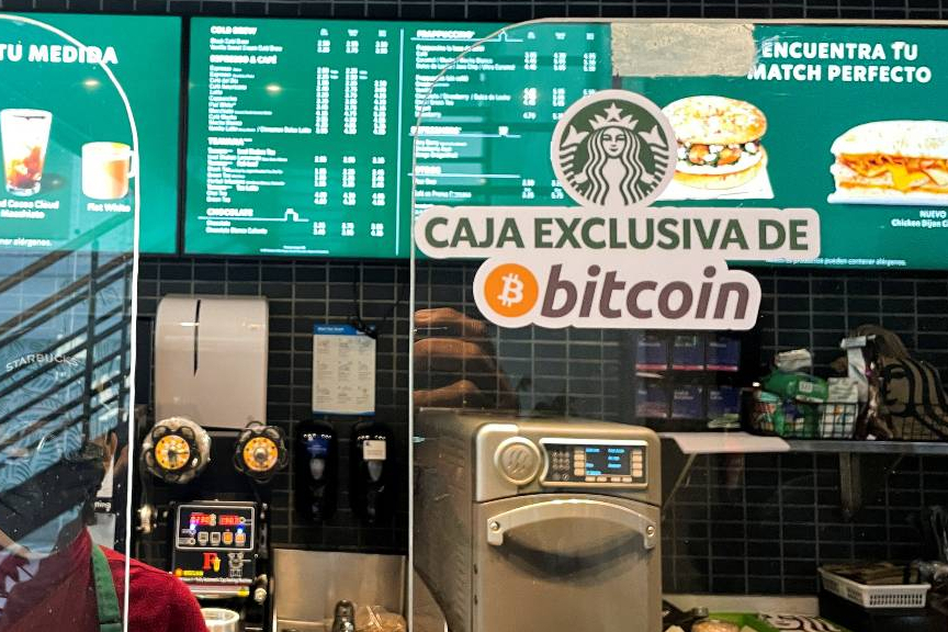 比特币成为萨尔瓦多法定货币后，当地星巴克、麦当劳等店已接受比特币支付