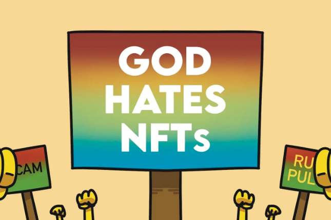 God Hates NFTs的「炒作」之路：如何靠「抄袭」4天封神？
